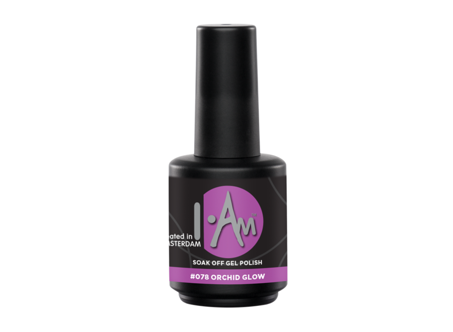 I.Am Soak Off Gel Polish #078 Orchid Glow (15ml)