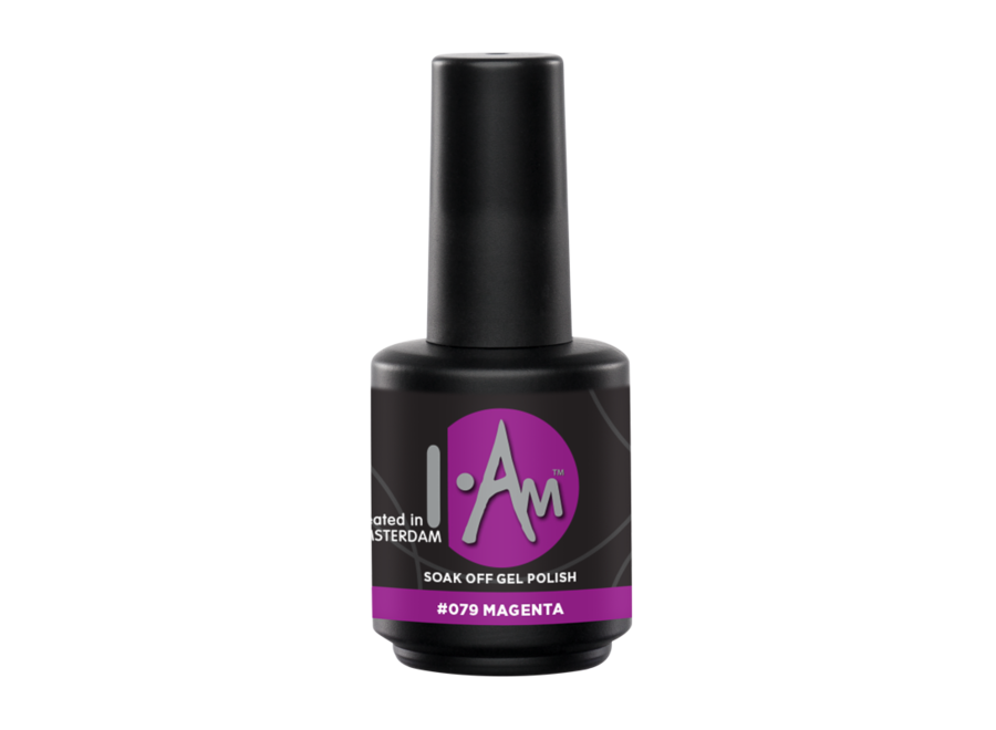 I.Am Soak Off Gel Polish #079 Magenta (15ml)