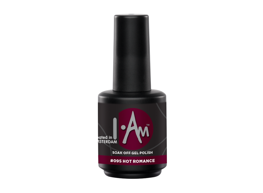 I.Am Soak Off Gel Polish #095 Hot Romance (15ml)