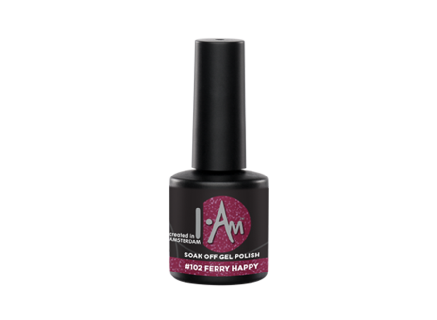 I.Am Soak Off Gel Polish #102 Ferry Happy (7ml)