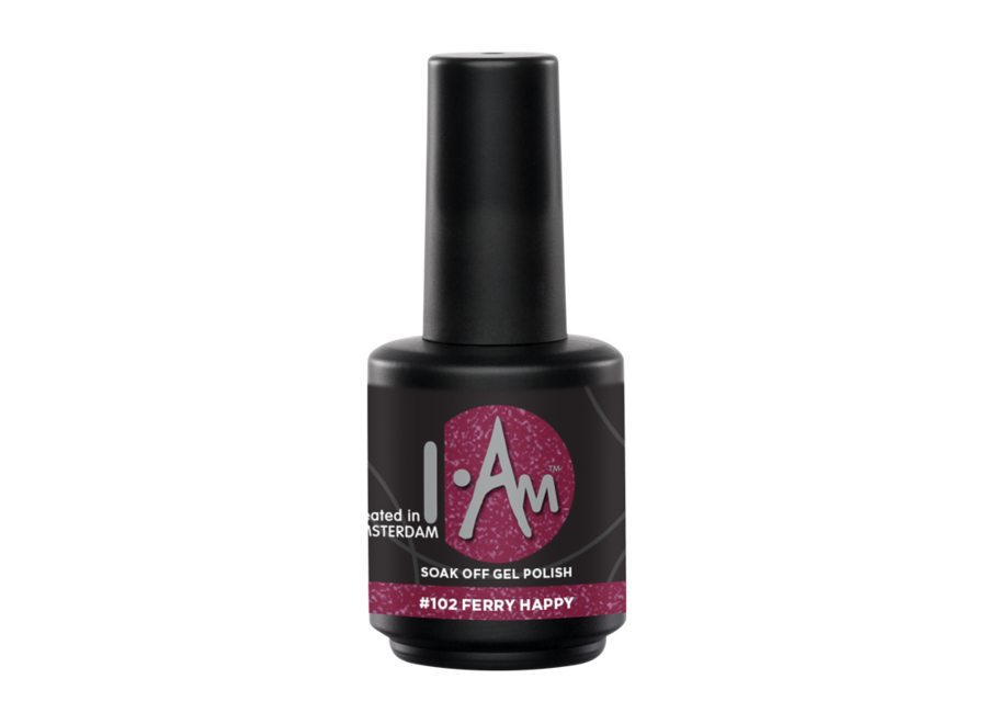 I.Am Soak Off Gel Polish #102 Ferry Happy (15ml)