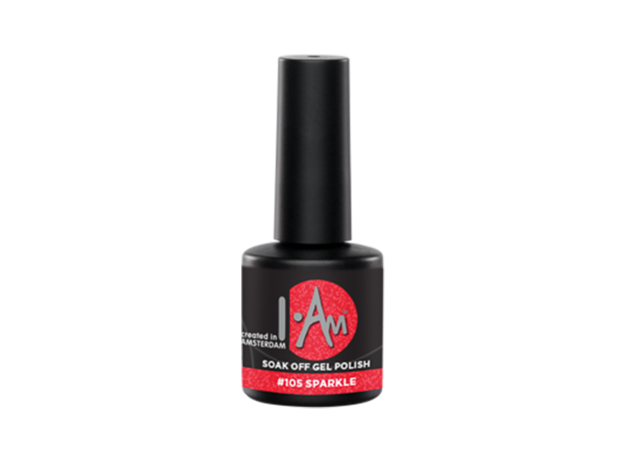 I.Am Soak Off Gel Polish #105 Sparkle (7ml)