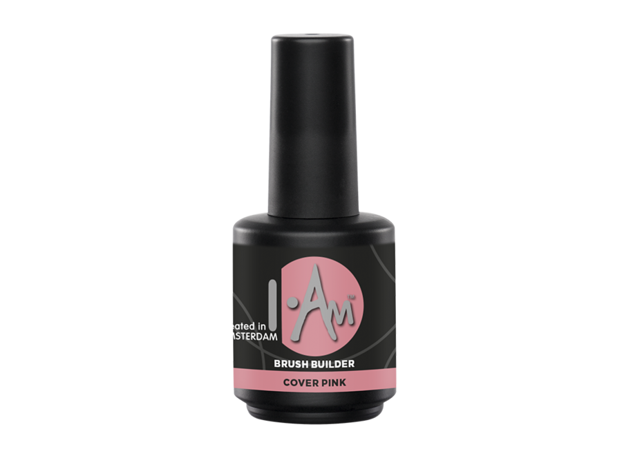 Żel w pędzelku I.Am Brush Builder  Cover Pink (15ml)