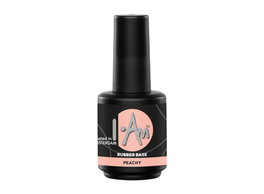 Baza kauczukowa I.Am Rubber Base Peachy (15ml)