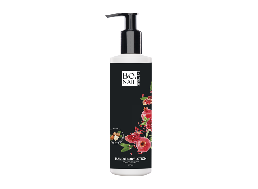 BO.NAIL Hand & Body Lotion Pomegranate (250ml)