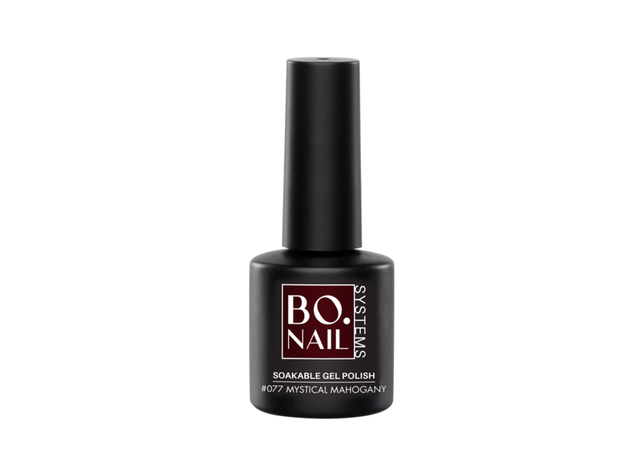 BO.NAIL Soakable Gelpolish #077 Mystical Mahogany (7ml)