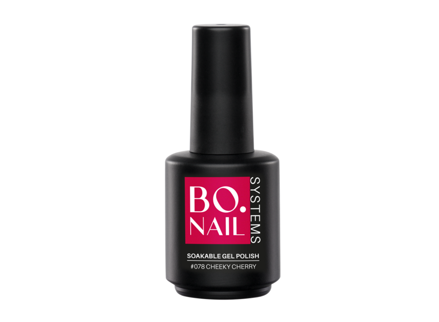 BO.NAIL Soakable Gelpolish #078 Cheeky Cherry (15ml)