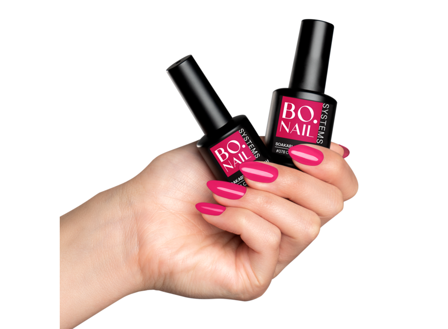 BO.NAIL Soakable Gelpolish #078 Cheeky Cherry (15ml)