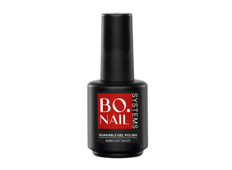 BO.NAIL Soakable Gelpolish #080 Hot Shot (15ml)