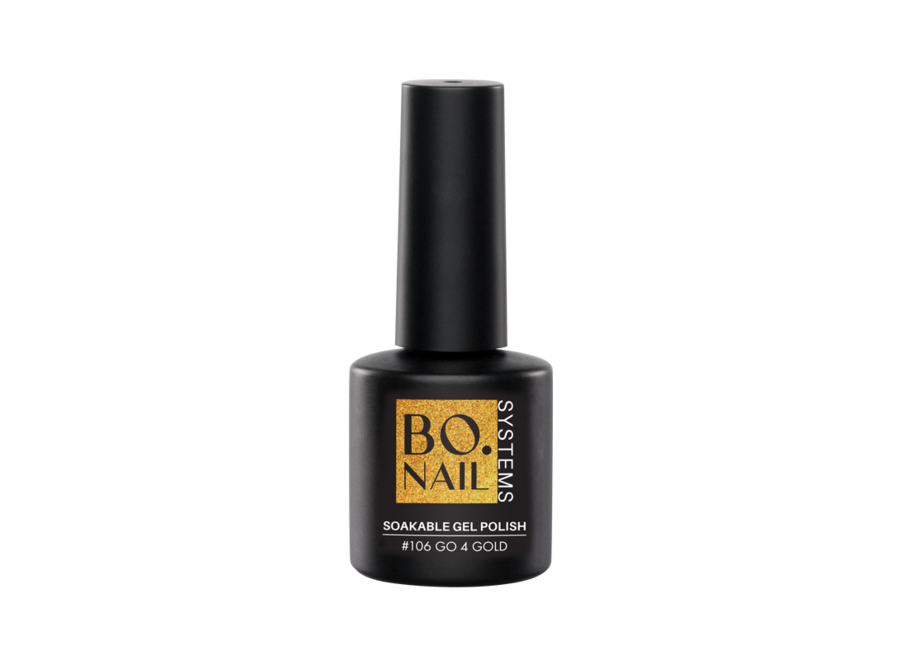 BO.NAIL Soakable Gelpolish #106 Go 4 Gold (7ml)
