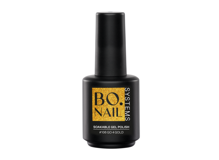 BO.NAIL Soakable Gelpolish #106 Go 4 Gold (15ml)
