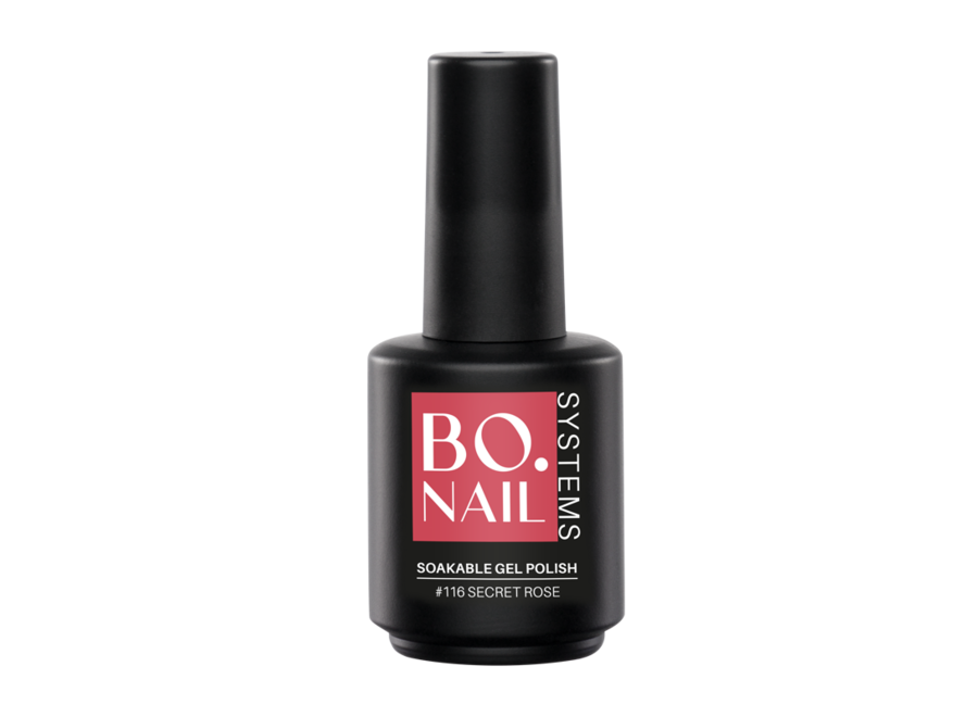 BO.NAIL Soakable Gelpolish #116 Secret Rose (15ml)