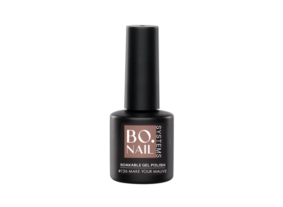 BO.NAIL Soakable Gelpolish #136 Make Your Mauve (7ml)