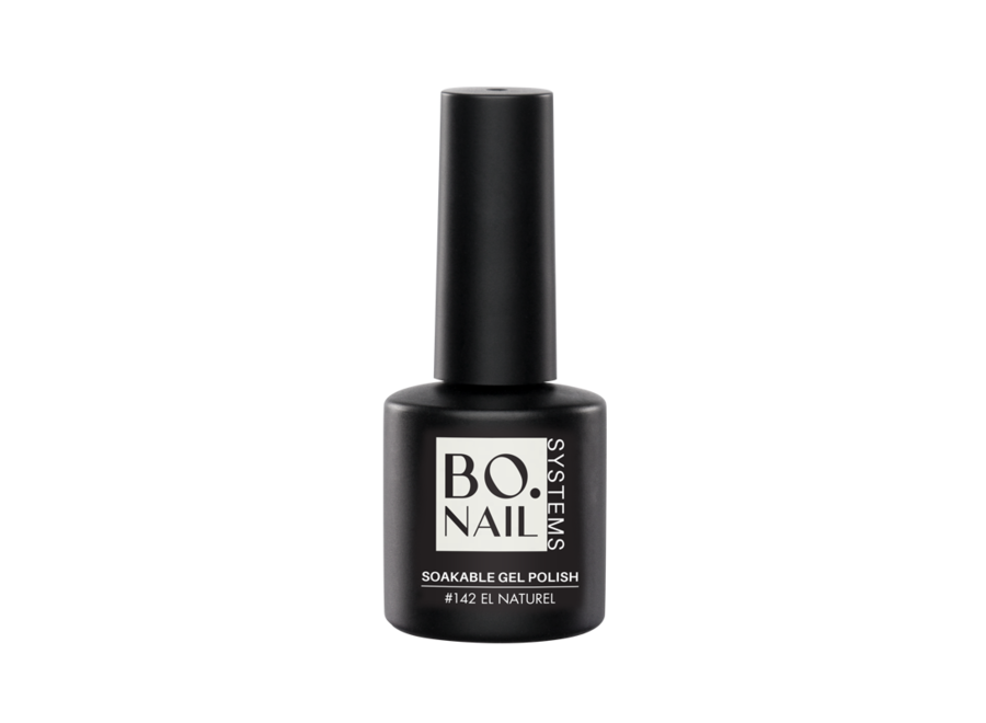 BO.NAIL Soakable Gelpolish #142 El Naturel (7ml)
