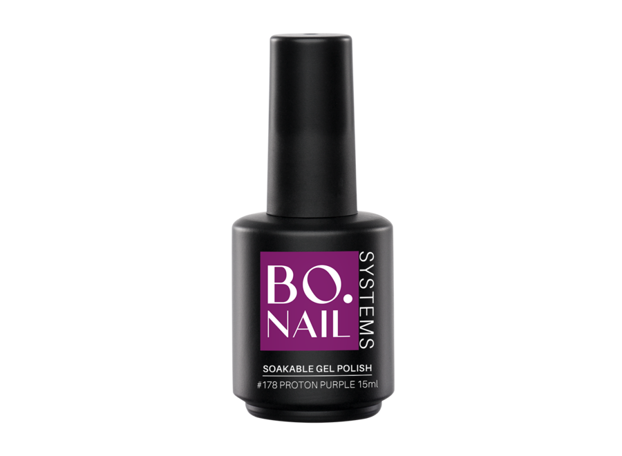 BO Soakable Gel Polish #178 Proton Purple 15ml