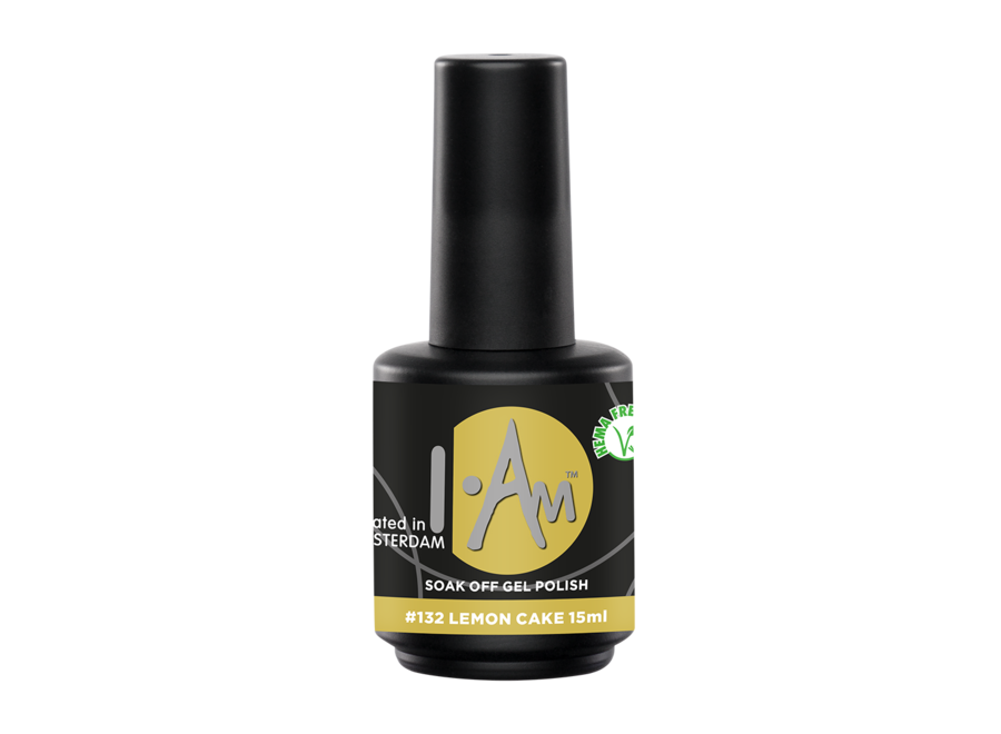 Soak Off Gel Polish #132 Lemon Cake (15ml)