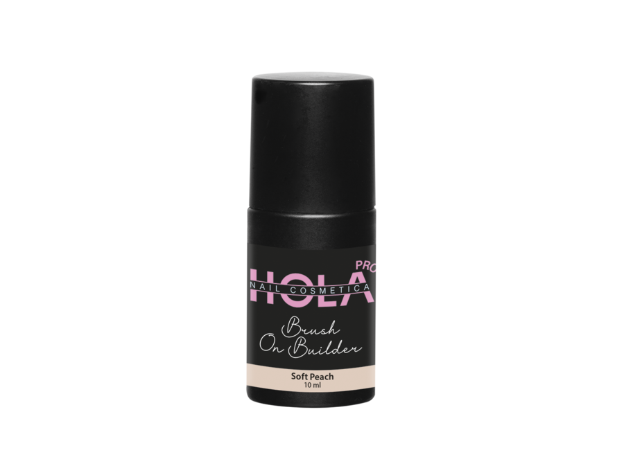 Żel w pędzelku HNC Brush on Builder Soft Peach (10ml)