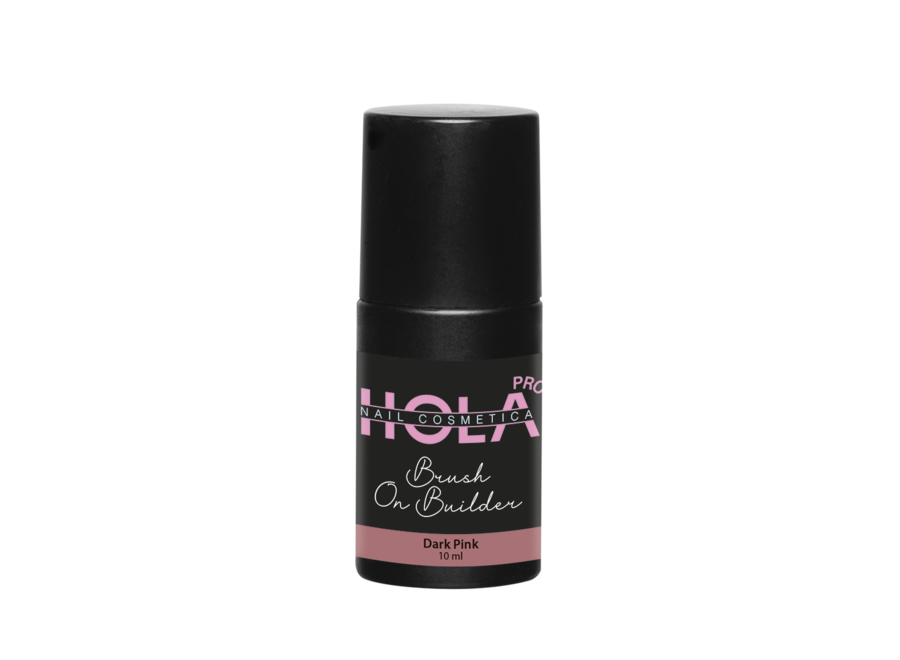 Żel w pędzelku HNC Brush on Builder Dark Pink (10ml)