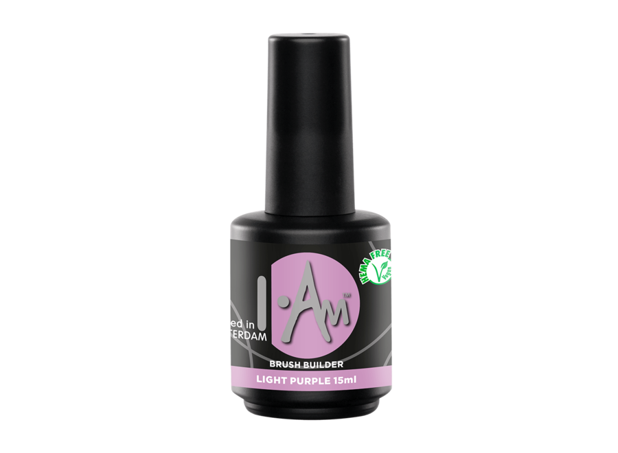 Żel w pędzelku I.Am Brush Builder Light Purple (15ml)
