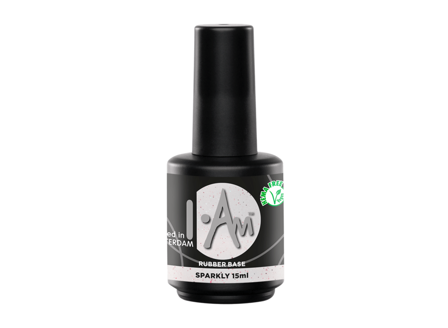 Baza kauczukowaI.Am Rubber Base Sparkly (15ml)