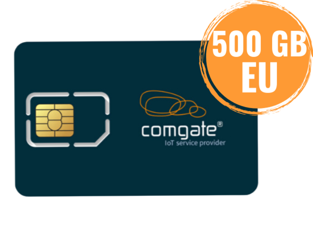 Comgate Prepaid SIM Europe - 500 GB Comgate Prepaid SIM Europe - 500 GB