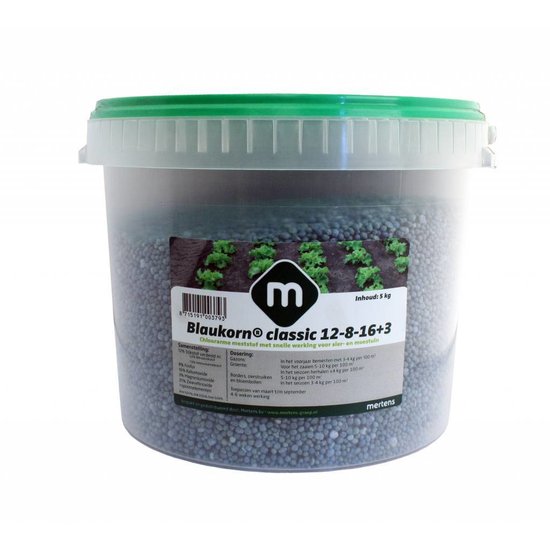 Mertens Blaukorn classic 12-8-16+3 5 kg