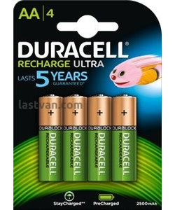 batterijen oplaadbaar type AA (4 stuks)