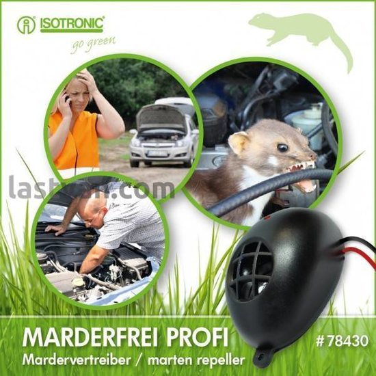 Isotronic marterverjager profi voor auto en vrachtwagen