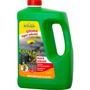 Ultima tegen onkruid & mos 2500 ml concentraat