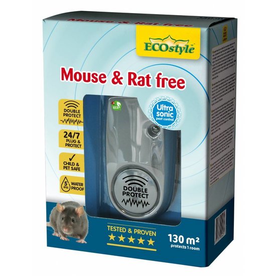 ECOstyle Mouse & Rat free X-tra (tot 130 m²)