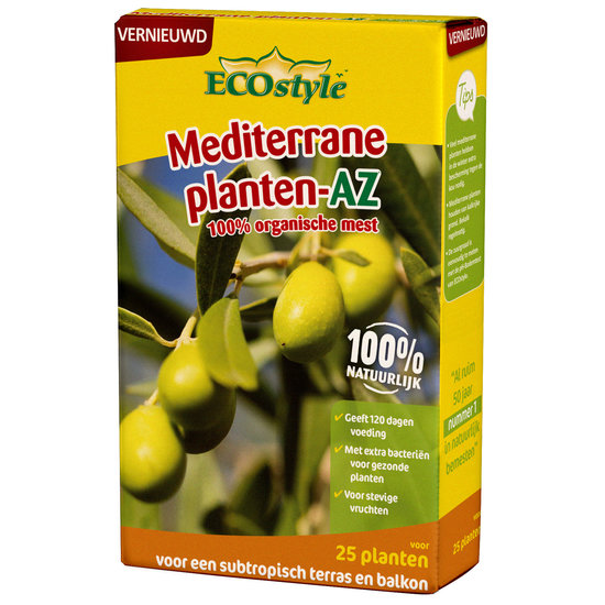 ECOstyle Mediterrane planten-AZ 800 gram (voor ca. 25 planten)