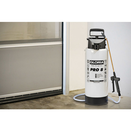 Gloria Pro 8 oliebestendige drukspuit (8 liter)