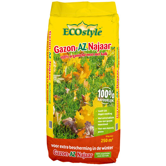 ECOstyle Gazon AZ Najaar 10 kg (250 m²)
