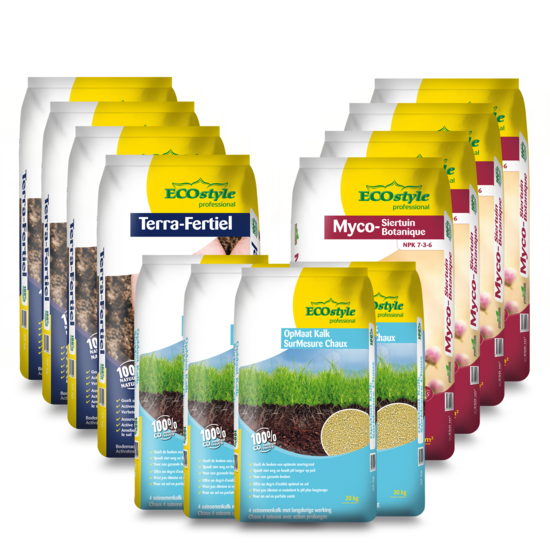 ECOstyle Professioneel Hovenierspakket Siertuin (tot 1000 m³)