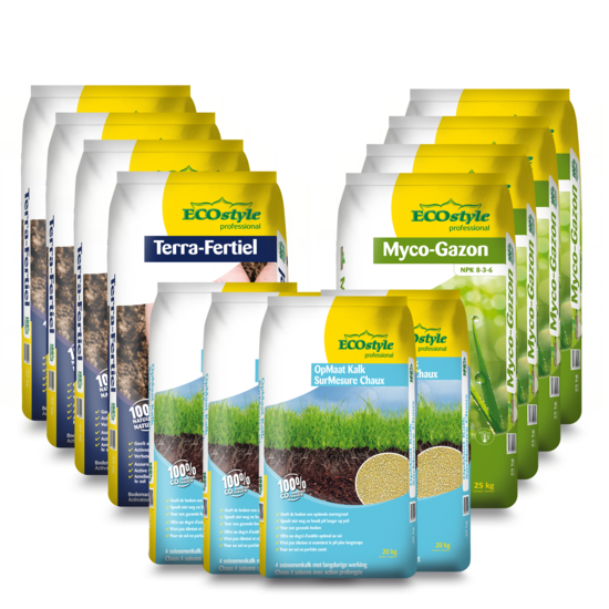 ECOstyle Professioneel Hovenierspakket Gazon (tot 1000 m³)