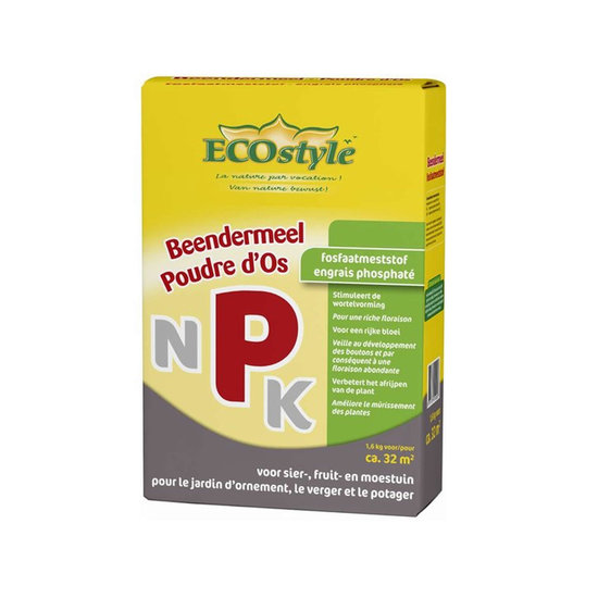 ECOstyle Beendermeel (P) 1.6 kg (32 m²)