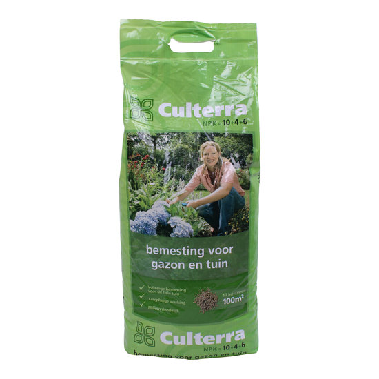 Culterra Groen 10+4+6 10 kg (voor ca. 100 m²)