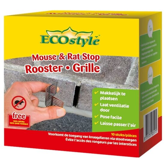 ECOstyle Mouse & Rat Stop Rooster 10 stuks