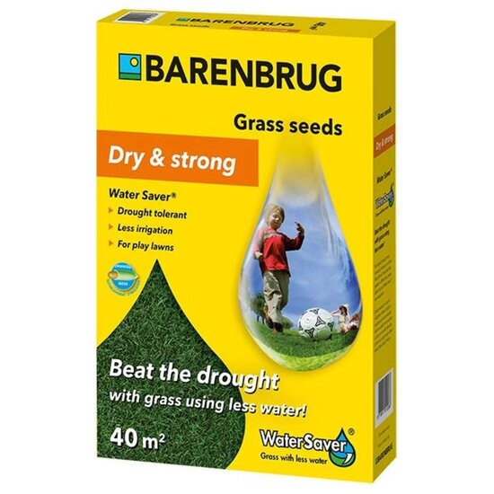 Barenbrug Water Saver (Dry & Strong) graszaad 1 kg (40 m²)