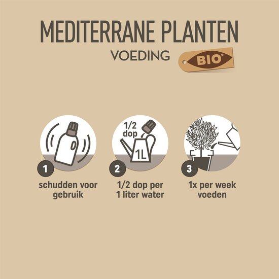 Pokon bio mediterrane plantenvoeding 500ml
