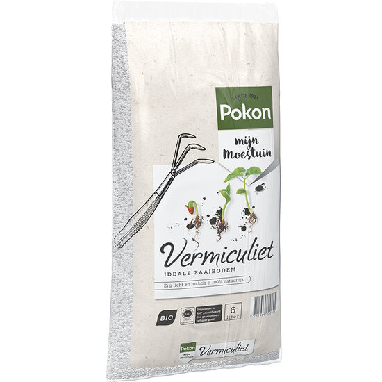 Pokon bio vermiculiet 6 liter