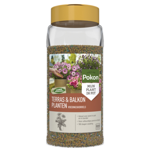 terras- & balkonplanten voedingskorrels 800 gram