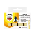 Home Defense® vliegenvanger kleefstrips 4 stuks