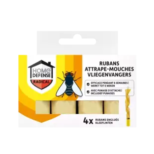 vliegenvanger kleefstrips 4 stuks