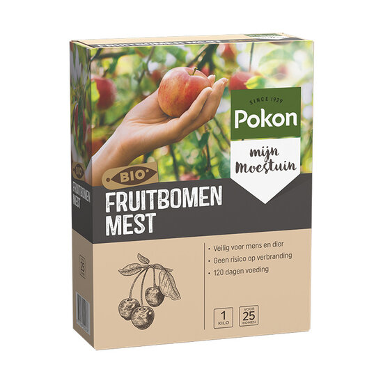 Pokon bio fruitbomenmest 1kg