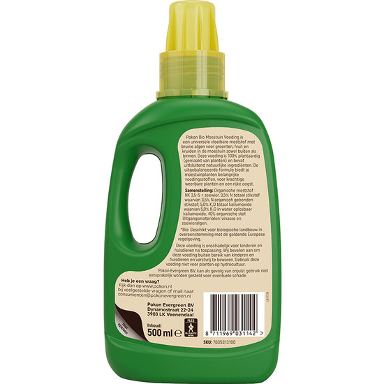 Pokon bio moestuinvoeding 500ml