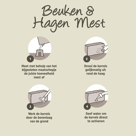 Pokon beuken & hagen mest 10kg