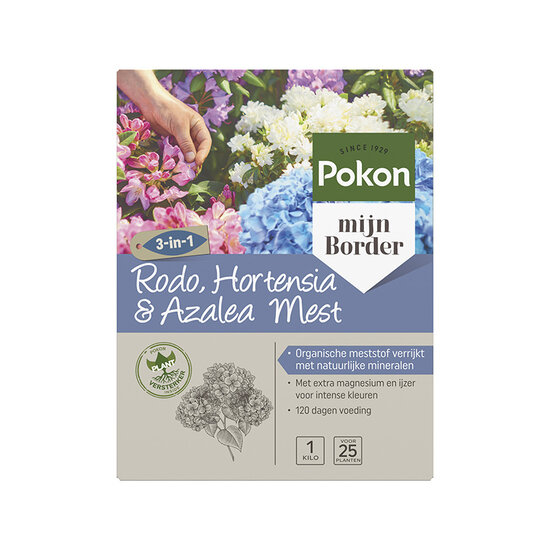 Pokon rodo, hortensia & azalea mest 1kg