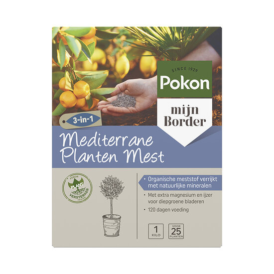 Pokon mediterrane planten mest 1kg