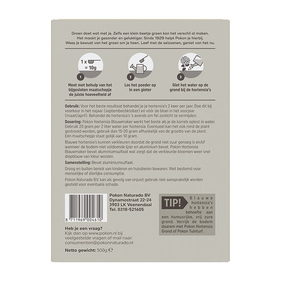 Pokon hortensia blauwmaker 500gr